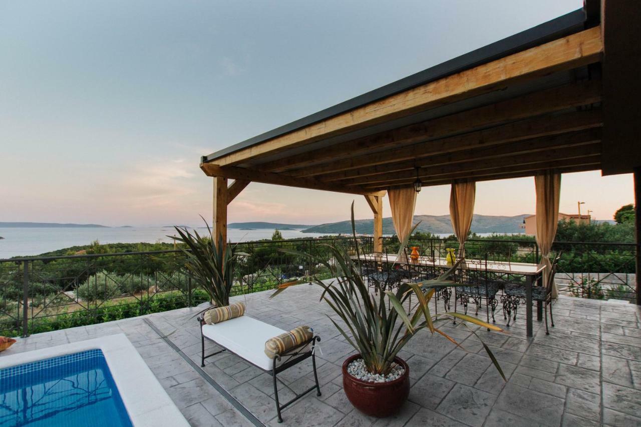 Capri House Villa Seget Vranjica Bagian luar foto