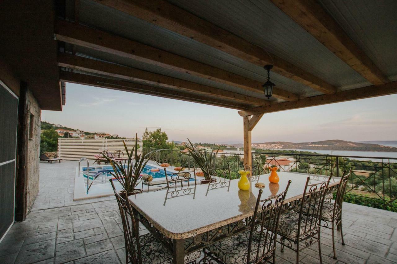 Capri House Villa Seget Vranjica Bagian luar foto